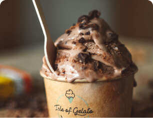 Sorvete de Chocolate